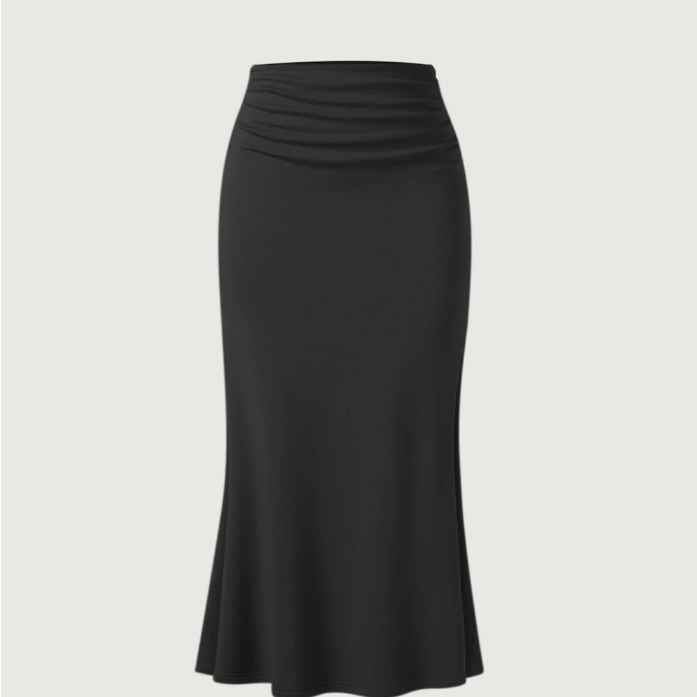 OGL Black Mermaid Maxi Skirt NWT